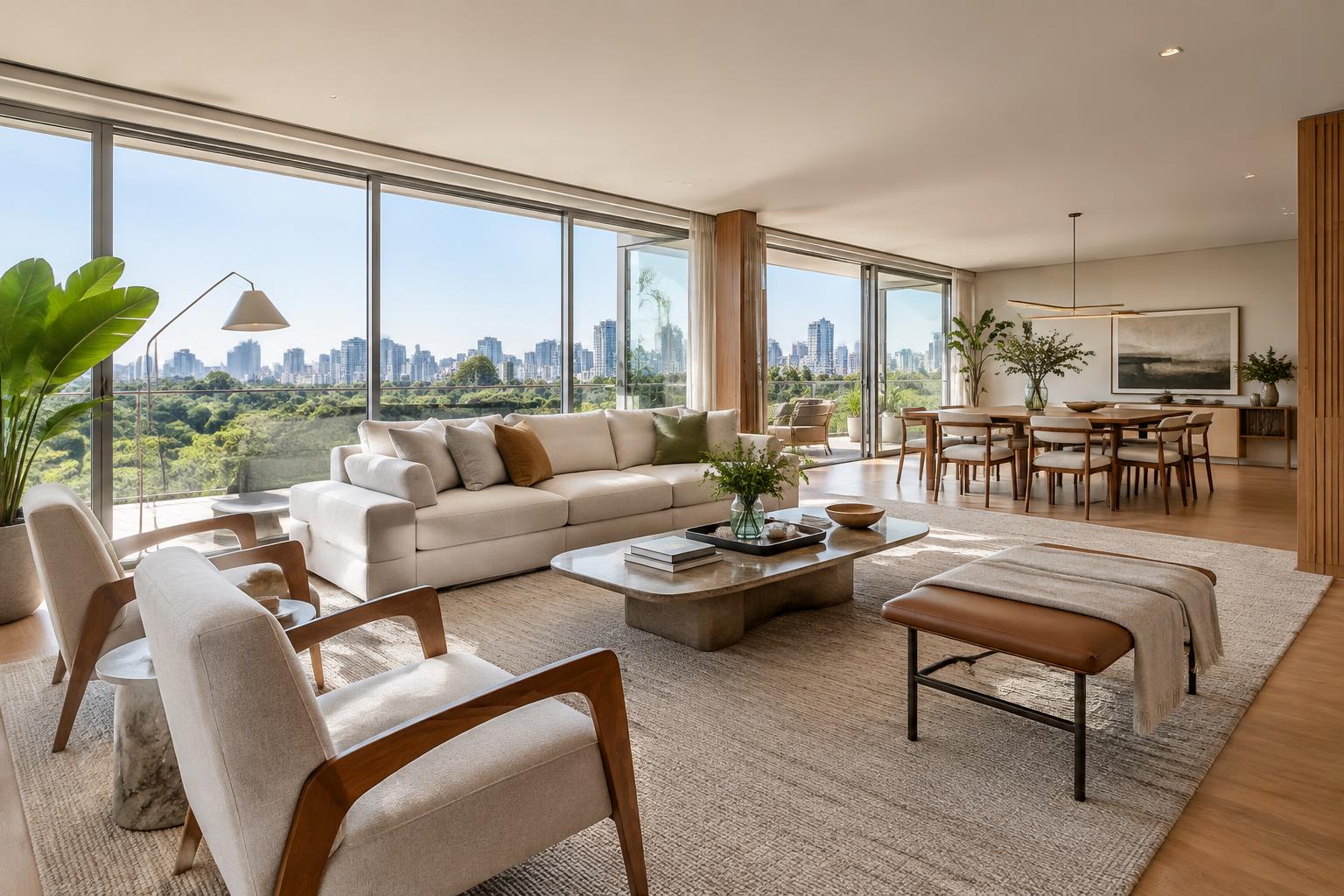 Espaço residencial acolhedor — imagem ilustrativa